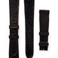 Cane Toad Leather Watch Strap - Black